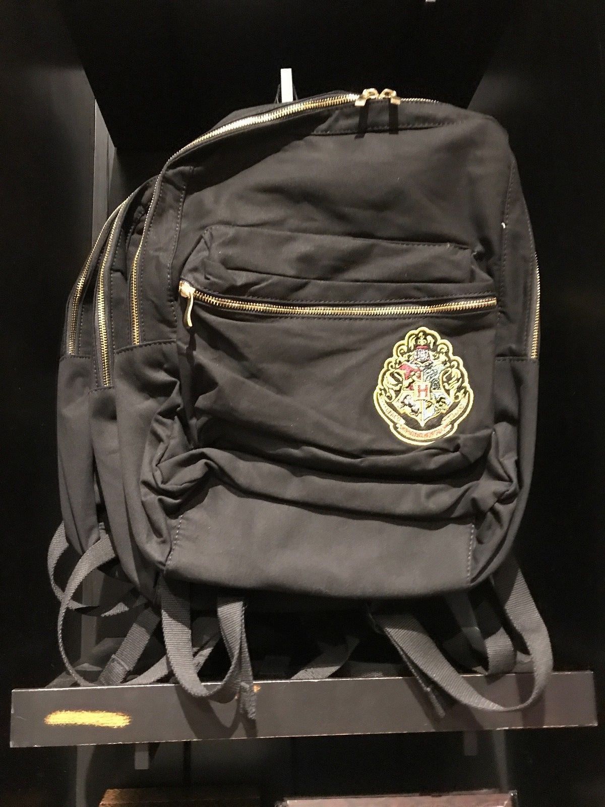 Universal Studios Harry Potter Crest Gryffindor Backpack School Bag New