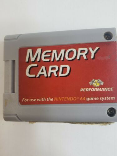 n64 performance memory card