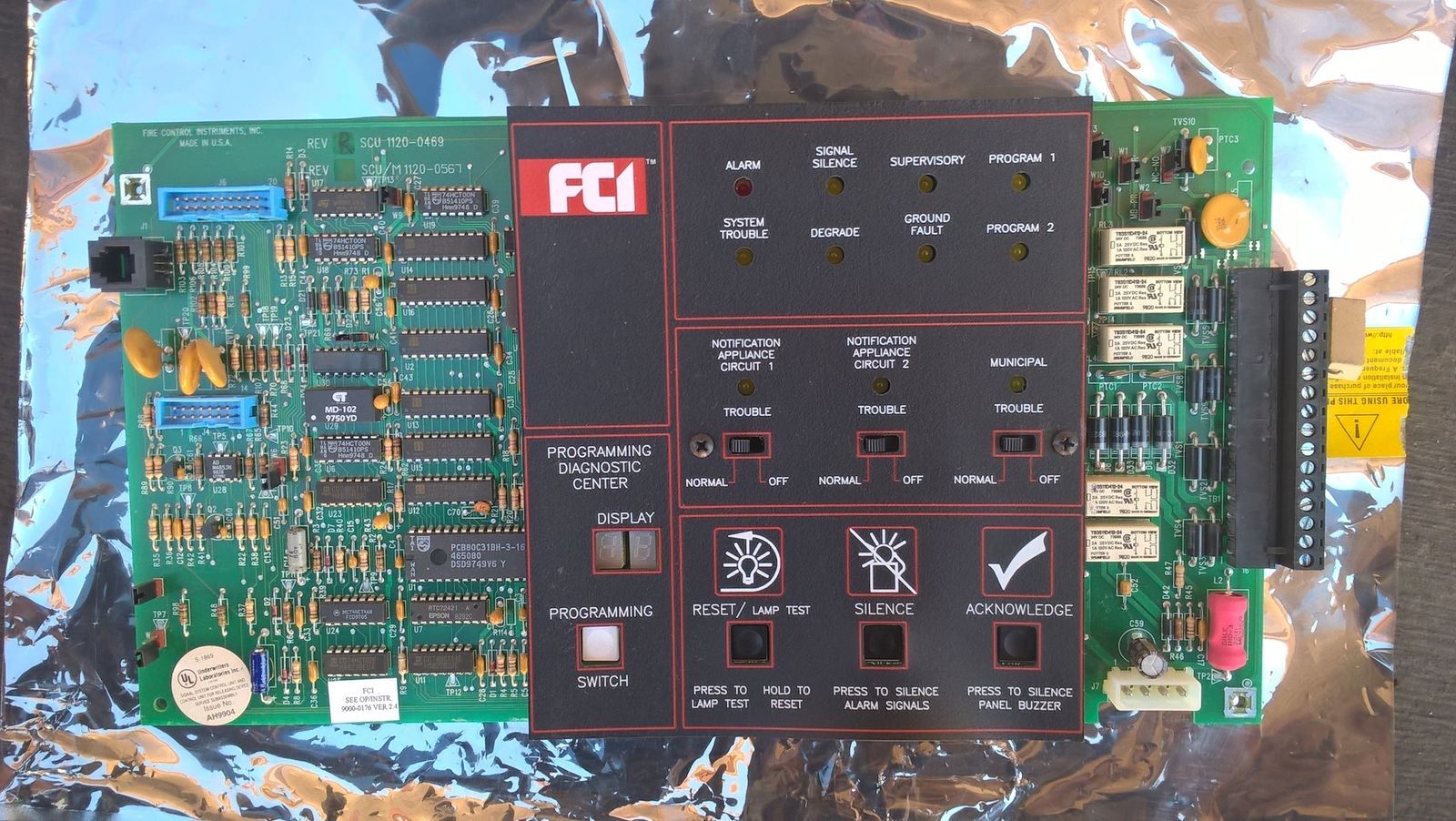 Fci 7200 Fire Alarm Control Panel