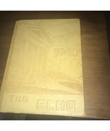 Sanger Union High School 1940 The Echo Yearbook by Sanger High School  S... - $41.96