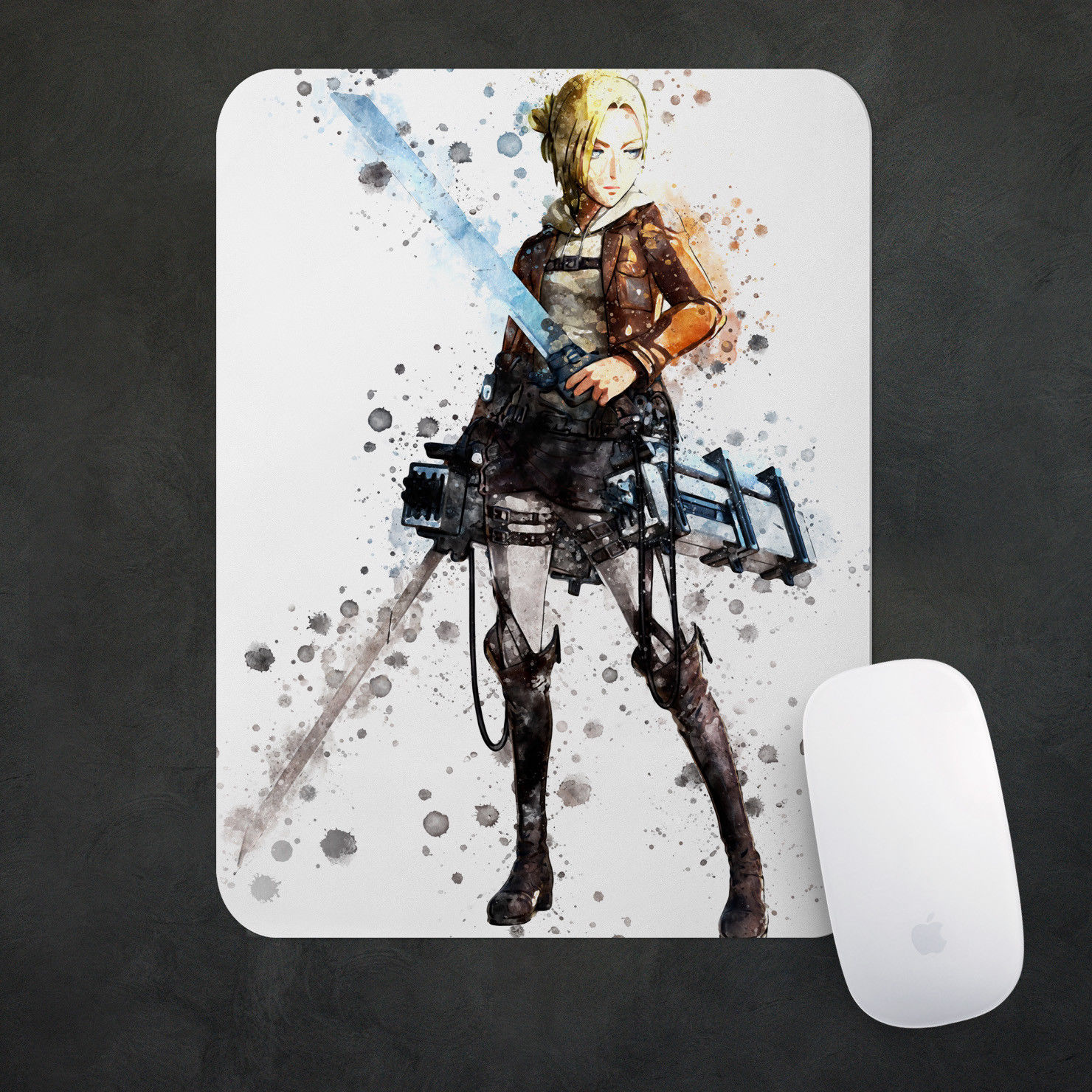 attack on titan play mat