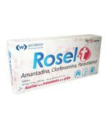 ROSEL T~Common Cold &amp; Fever~Quality OTC Medicine~Box of 15 Tablets~High ... - $20.48