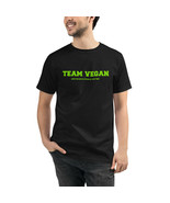 Unisex Team Vegan Organic T-Shirt Eco Friendly Sustainable Men Women - $31.68+