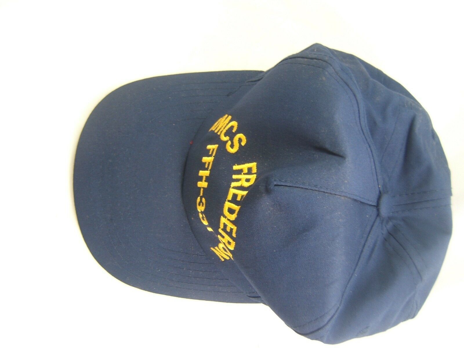 HMCS Fredericton FFH-337 Hat Dark Blue Snapback Baseball Cap - Hats