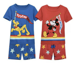 Mickey Mouse And Pluto Pj Pals Set For Boys Sz 4T New Both Sets Included - $29.99