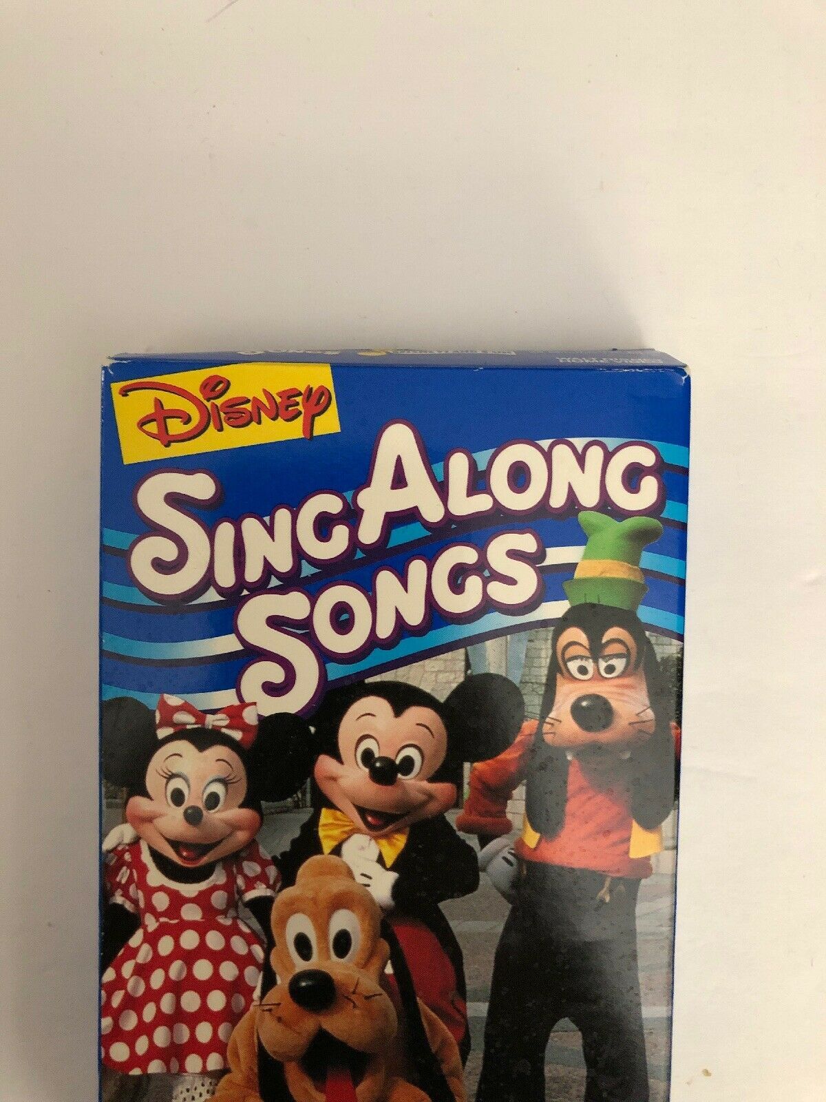 Walt Disney’s Sing Along Songs Disneyland Fun Small World VHS RARE ...