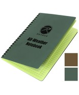Waterproof Spiral Notebook All Weather Paper Outdoor Rain Notepad - $8.99+