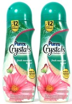 2 Bottles Purex 21 Oz Crystals Fresh Mountain Breeze In Wash Fragrance Booster