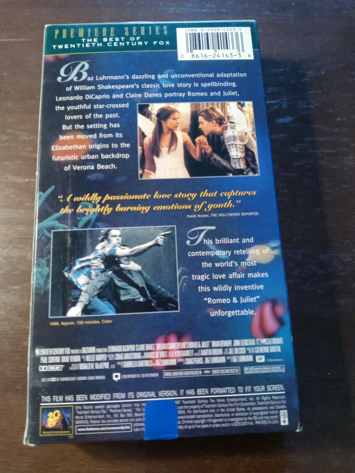 Romeo And Juliet Vhs Video Tape Movie Di and similar items