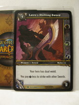 (TC-1529) 2007 World of Warcraft Trading Card #215/246: Latro's Shifting Sword - $1.00