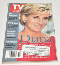 Vintage TV Guide August 1998 Remembering Princess Diana A Year After Her... - $11.95