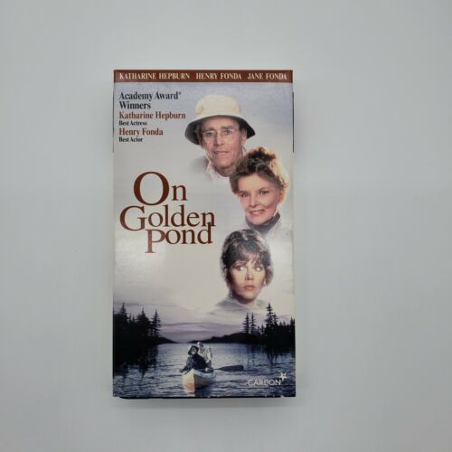 On Golden Pond (VHS, 1993) Katherin Hepburn Henry Fonda Jane Fonda ...