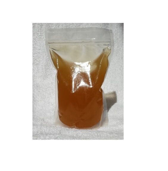 WHITE HONEY WITH HONEYCOMB BITS 100% PURE, RAW & NATURAL ( Stand-Up Pouch) Wild