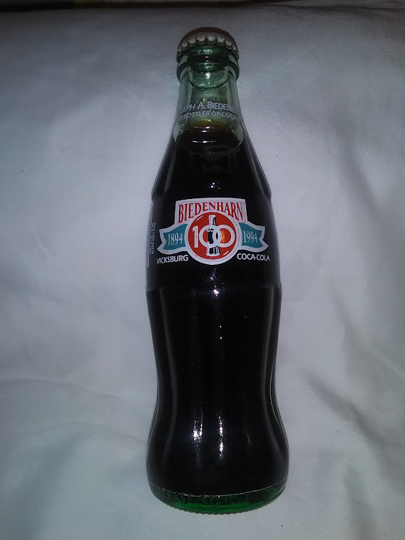 Coca Cola bottle 100 biedenharn-1894 - Bottles