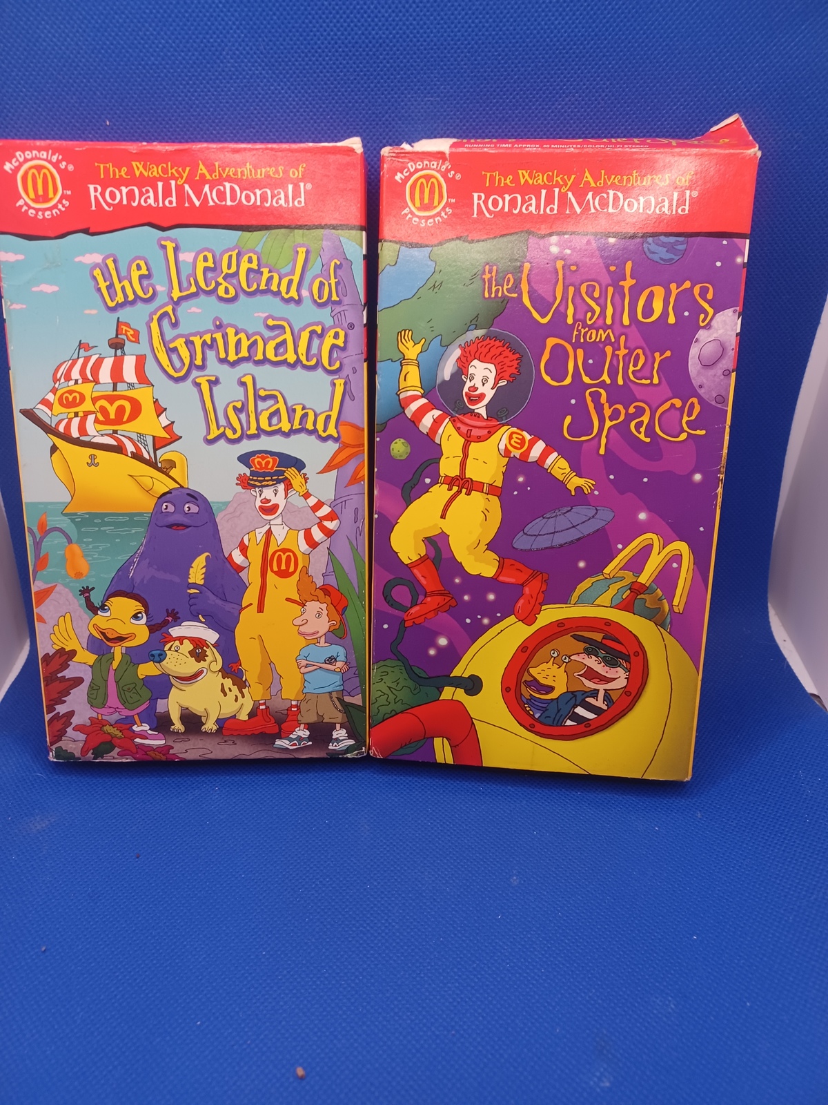 McDonald's Presents Ronald McDonald 2 Preowned Vhs Tapes in Description VHS Tapes