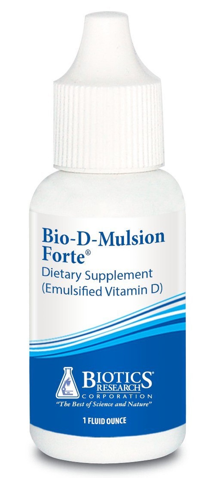 Biotics Research BioDMulsion Forte Vitamin D3 Liquid Drops Strengthens Bones Other