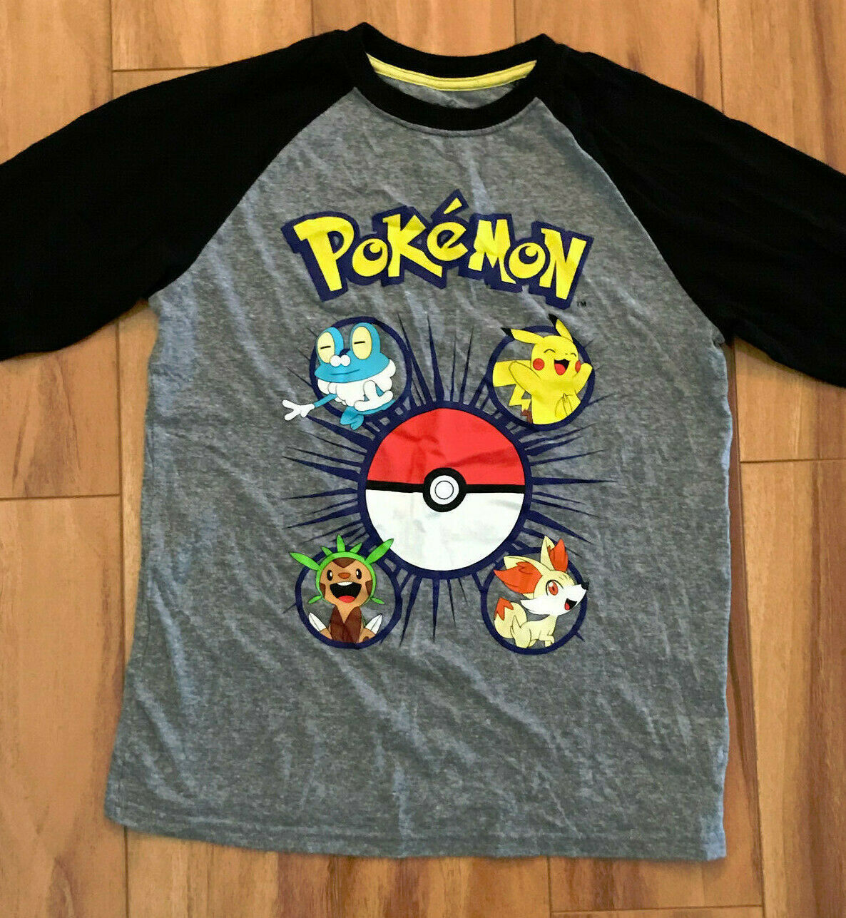 long sleeve pokemon t shirt