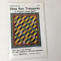 Shoe Box Treasures Quilt Pattern Quilt Woman Project Linus - $11.64