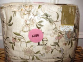 Ralph Lauren Romantic Traveler Cal King Bedskirt Nip - $47.48