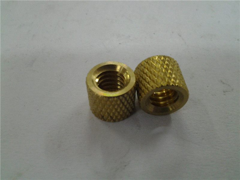3000Pcs STKC061612 Moldedin Knurled Inserts Nut ThruThreaded Nuts