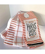 Halloween Eastwick HOCUS POCUS Wicked Witch Kitchen Towels (4) Holiday H... - £18.41 GBP
