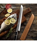 Premium Japanese Kitchen Knife Sakimaru Chef Knife Tuna Sashimi Cutting Tool - $70.78 - $80.18