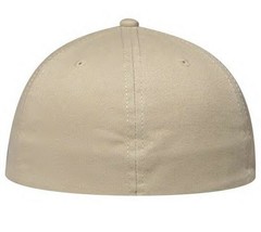 New Tan Khaki Otto Cap Hat Flex Fit S/M Adult Sz Fitted Curved Bill Fitted - $8.10