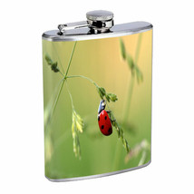 Ladybug Em5 8oz Stainless Steel Flask Drinking Whiskey Liquor - $13.95