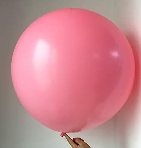 5 Big Balloons - 36 Inch Round Balloons - Extra Large & Thick Balloons ...