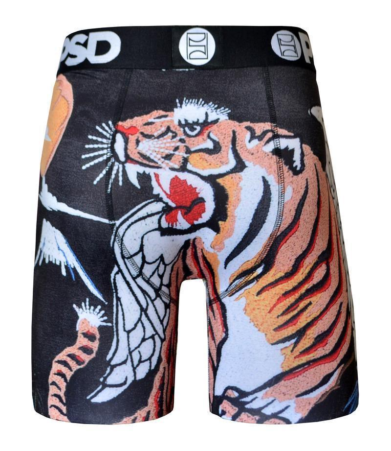 Psd Sous-Vêtement Souvenir Tigre Ailes Animal Chat Hommes Caleçon Boxer ...