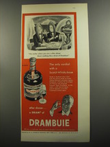 1952 Drambuie Cordial Advertisement - cartoon by Richard Taylor - $14.99