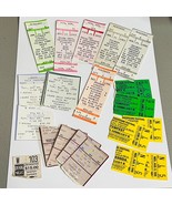 NYC Theater Ticket Stubs VTG 1980&#39;s  1990&#39;s bundle of 20. Framing, craft... - $48.36