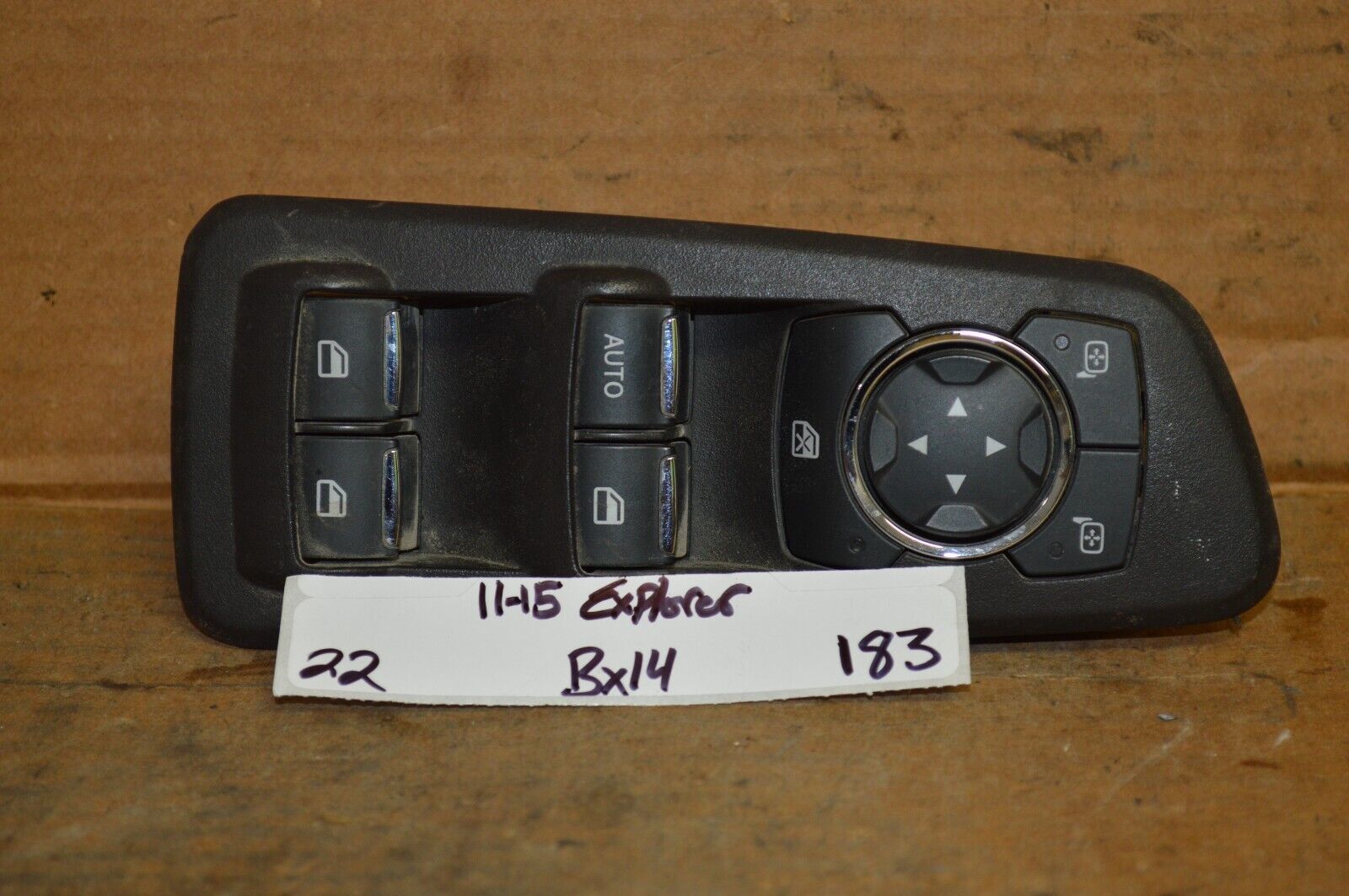 1115 Ford Explorer Master Switch OEM Door Window Lock BB5T14540CFW