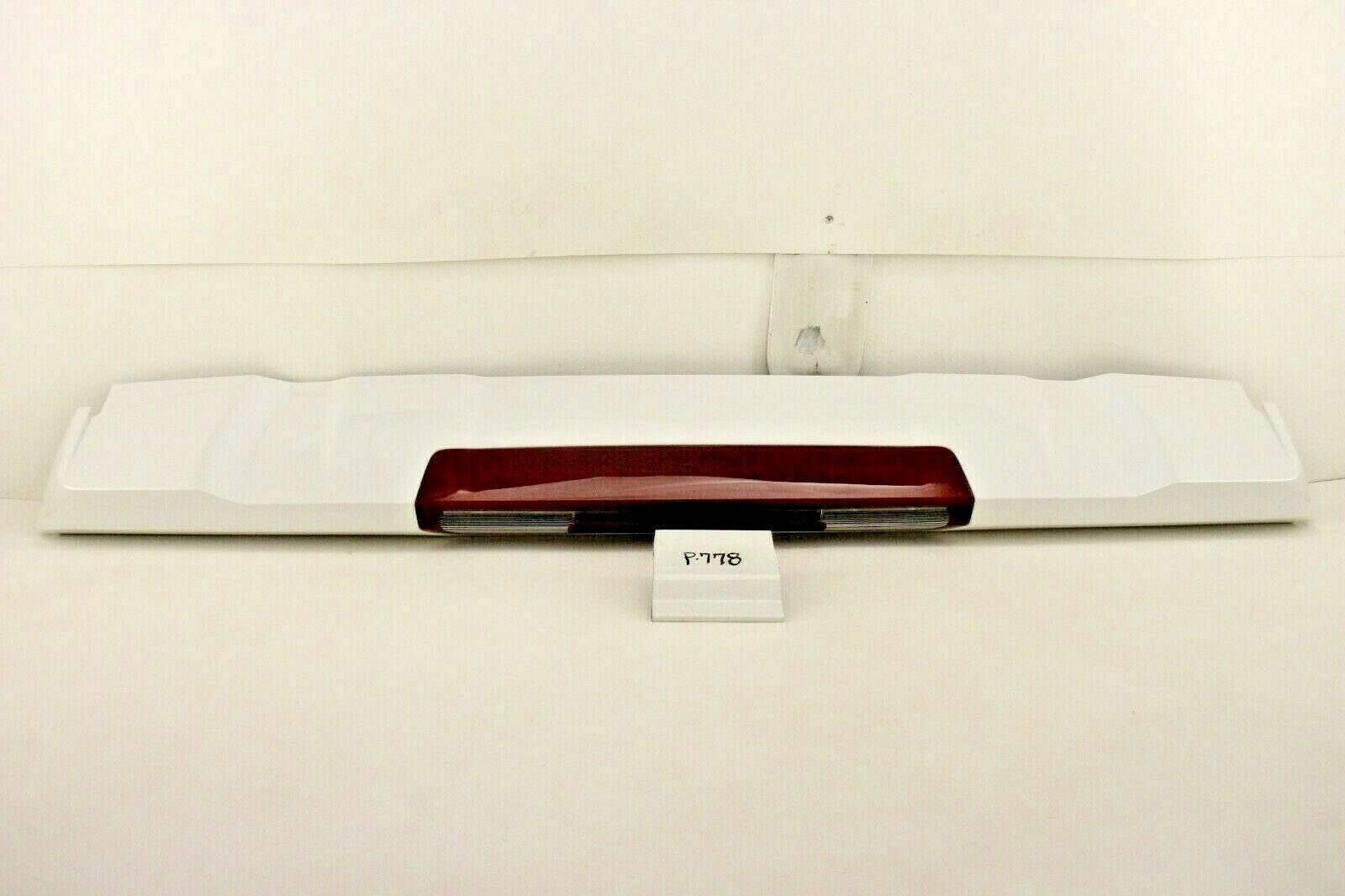 NEW GM OEM CAB ROOF SPOILER WITH CAMERA 3RD BRAKE LIGHT GMC SIERRA