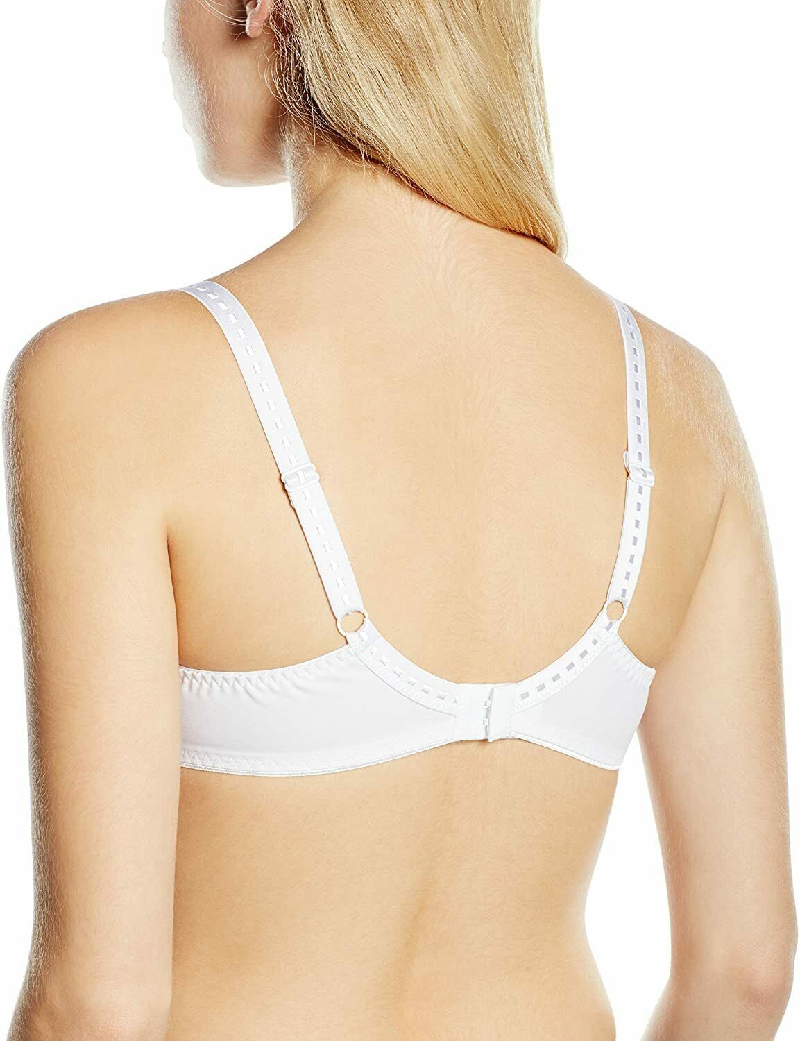 Charnos WHITE Superfit Everyday Underwire Full Cup Bra, US 32K, UK 32H Women's Clothing