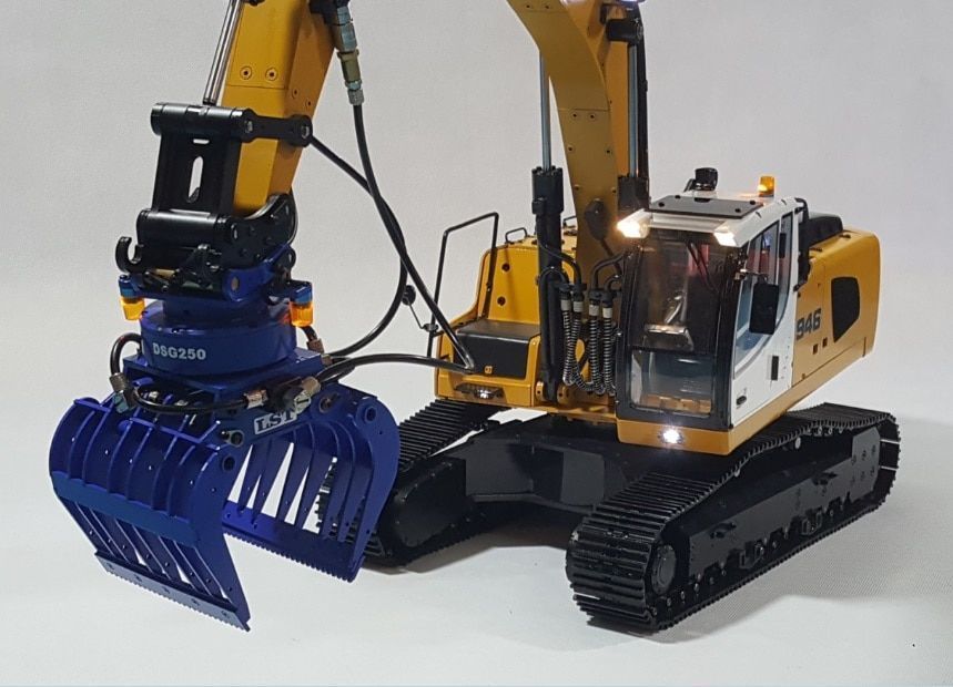 real rc excavator