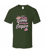 Tremendous Designs Just A Bling Queen Building Her Empire Jewelry T Shir... - $19.59