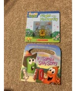 Wow Wow Wubzy and Veggie Tales Book (Lot of 2) - $8.99