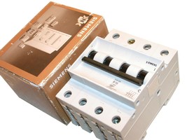 Up To 2 New Siemens 16 Amp 3 Pole Circuit Breakers Din Mount 5SX26 B16 - $49.00