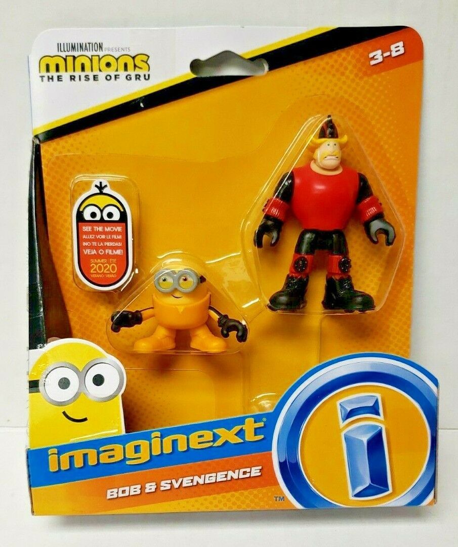 Imaginext Minions The Rise Of Gru Bob And Svengence Sven Despicable Me Set New K3 Imaginext