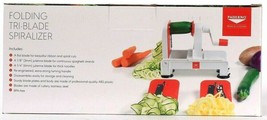 Paderno World Cuisine Folding Tri-Blade Spiralizer Disassembles For Easy... - $35.99