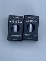 2X L’Oreal Infallible Magic Pigments “ 456 DO NOT ENTER” Powder to Cream Texture - $6.70