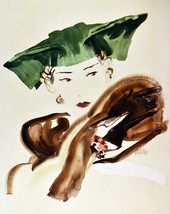 Decor Poster.Interior design Art Nouveau.Deco fashion woman.6290 - $13.10+