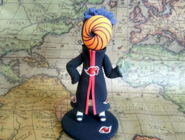 Handmade Naruto Shippuden Obito Uchiha Tobi Nendoroid Figure for Sale