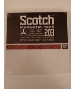Scotch 203 Magnetic Tape 1/4&quot; x 1800&#39; 7 Inch Reel Dynarange Series Still... - $49.99
