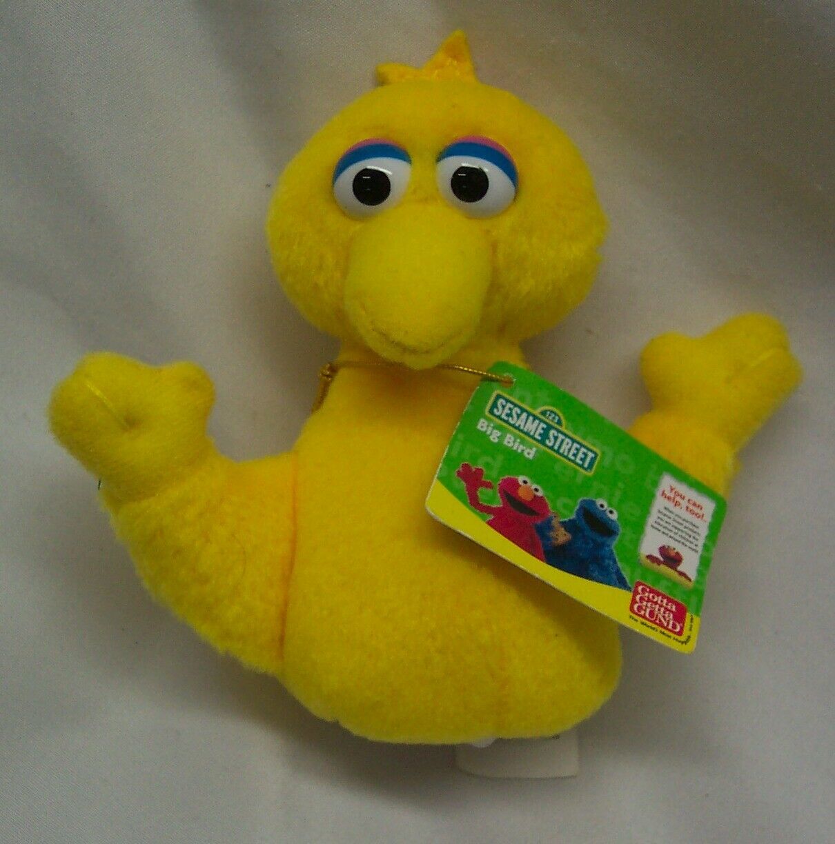 gund sesame street big bird stuffed animal