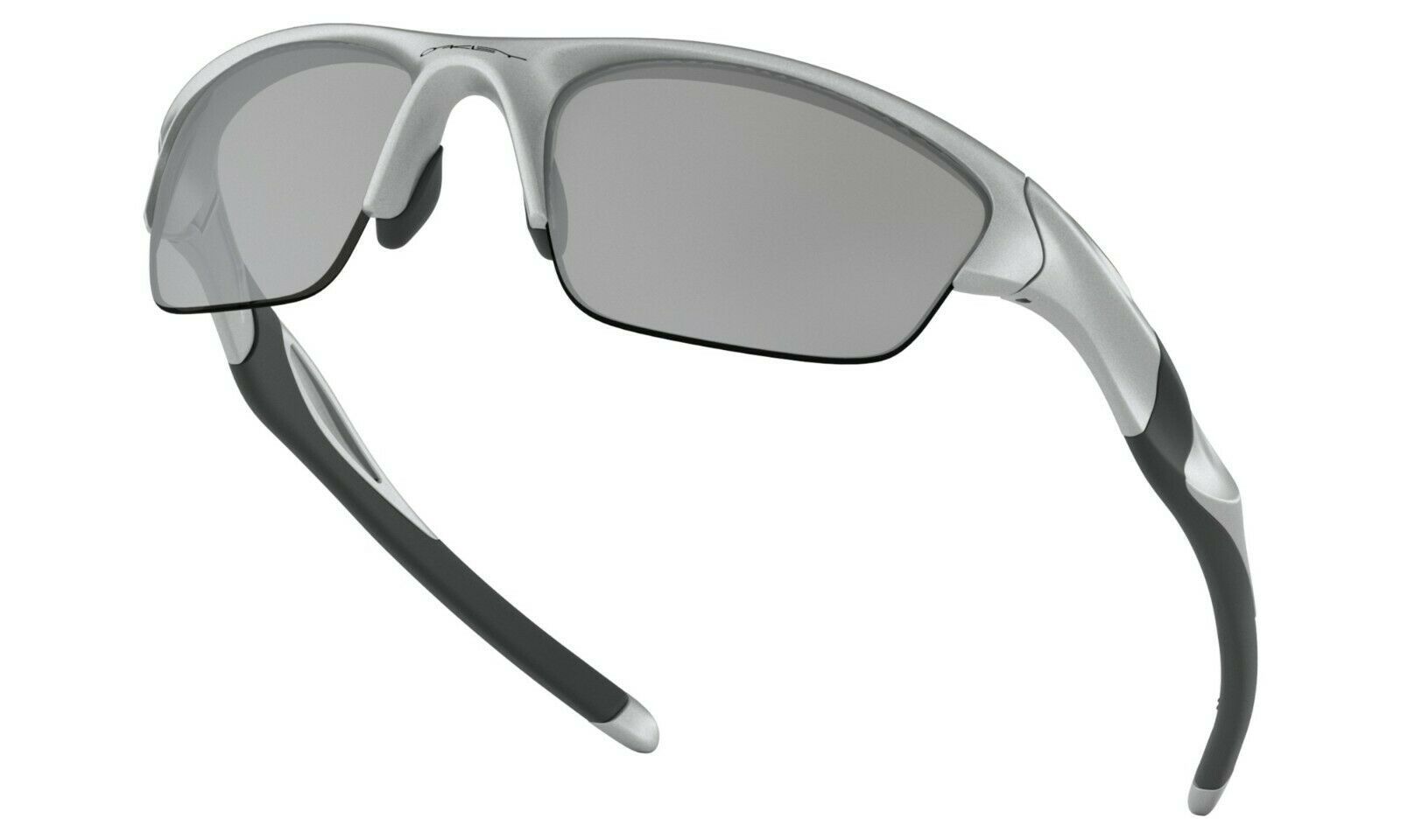 Oakley Half Jacket 20 Sunglasses Oo9153 02 Silver Frame W Slate Iridium Lens Sunglasses 