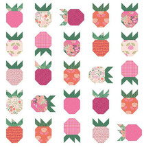Quilt Pattern Strawberry Fields Citrus & Mint Rachel Erickson Riley Blake - $9.90