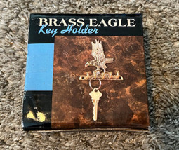 Brass Eagle Key Holder New In Box Sealed Vintage - $8.90