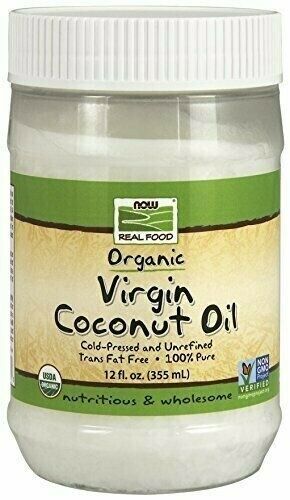 NOW Foods Organic Virgin Coconut Oil, 12 oz - $13.08